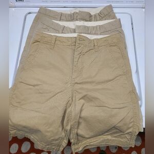 Like New, 3 Pairs Sold Together. Gap Kids Boys Tan Bermuda Shorts Size 14